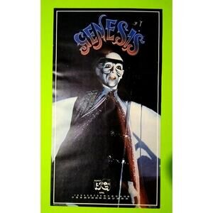 GENESIS Vintage Rock Music Poster Peter Gabriel 50 Years Old The Rocking 1970's